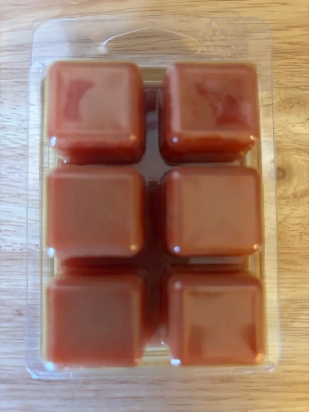 ScentSationals Caramel Apple Spice Scented Wax Cubes - Red